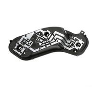 Enchufe de luz trasera derecha para Versa Sedan 2013-2019, soporte de conector de cableado de lámpara trasera, componente eléctrico de ajuste directo, plástico negro, OEM 26551-3AW0A