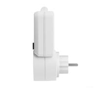 Enchufe de monitoreo de energía con pantalla LCD de 135 grados para medir tasas de tarifas duales y consumo de energía en tiempo real