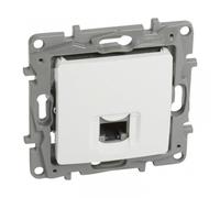 Enchufe de ordenador NILOE RJ45 cat. 5 UTP blanco 764571