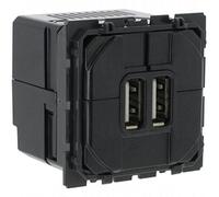 Enchufe de pared cargador USB 230 V/5 V 1500 mA Legrand Celiane - 45 x 45