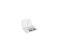 Enchufe de pared FTTH 4C (4 x SC simplex) sin FOPA-4A-01