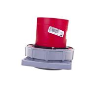 Enchufe de pizarra 125A 5P 400V rojo IP67 POWER TWIST 645-6