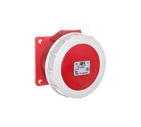 Enchufe de pizarra blanca 32A 4P 400V/75x75/rojo POWER 3242-6