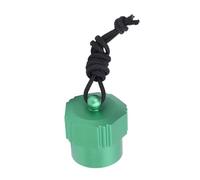 Enchufe de Polvo de Buceo de Aleación de Aluminio, para el Protector de Enchufe de Polvo de la Válvula del Tanque Roscado del Regulador DIN, con Cuerda Segura, Protección de