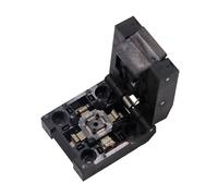 Enchufe de prueba profesional QFP32 de 0,5 mm de espaciado, instalación rápida de chips y probador de circuito integrado de repuesto