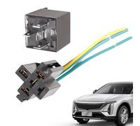 Enchufe de relé para automóviles, arnés de relé de coche | Relé de coche resistente de 4 pines Relé automotriz,Accesorios de coche de relé de fusible de bloqueo de arnés para automóvil