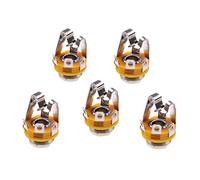 Enchufe de salida estéreo de 5 x 1/10,2 cm 6,35 mm para guitarra eléctrica bajo
