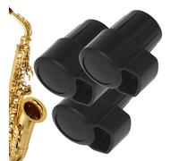 Enchufe de saxofón alto, tapa de toma de extremo de saxofón, punta protectora para saxofón tenor, 3 piezas, piezas de repuesto universales multifunción para protector de