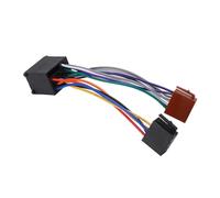 Enchufe del conector Adaptador de arnés radio estéreo inalámbrico for coche, compatible con conector ISO repuesto, compatible Serie 3 E36 E46-2005