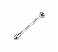 Enchufe del pene,Tapón uretral,Dilatador uretral de acero inoxidable,Varilla uretral de metal para hombres,Expansor de pene,Uretral masturbación,Juguetes estimulantes para adultos SM (B, 6MM)