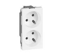 Enchufe doble con/u 2x230V 16A Simon Connect 50000458-030