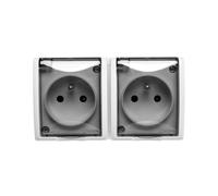 Enchufe doble hermético Simon Aquarius AQGZ1-2Z/11A