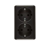Enchufe doble Schuko empotrado con Simon 54 EGSZ2NZ/48