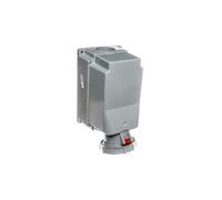 Enchufe fijo 125A 5P 400V rojo IP67 con enchufes fijos 145-6p