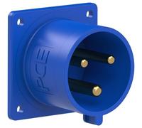 Enchufe Flangeado CEE, 2P+E, 32A, 230V, IP44 - 623-6