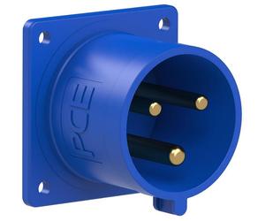 Enchufe Flangeado CEE, 2P+E, 32A, 230V, IP44 - 623-6