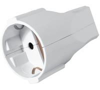 Enchufe Hembra t/ Schuk Blanco 16A/250V