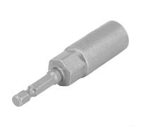 Enchufe hexagonal compatible con taladro neumático y eléctrico, 35,5 cm de longitud, 80 mm, para tuercas y tornillos de cabeza hexagonal hechos de acero al cromo vanadio endurecido (12 mm)