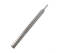 Enchufe hueco extendido de acero inoxidable para instalaciones elevadas de conductos vástago hexagonal de 1/4 pulgadas (14 x 200 mm)