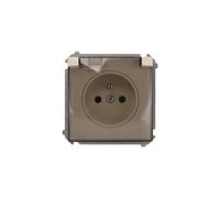 Enchufe impermeable a salpicaduras con/u IP44 con BMGZ1B.01/12A