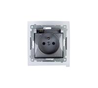 Enchufe impermeable a salpicaduras con/u IP44 con DGZ1BZ.01/43A