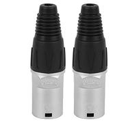 Enchufe Impermeable RJ45 de 2 Piezas, Conector Redondo, Material Aislante ignífugo Conector de Panel EL-RJ-A