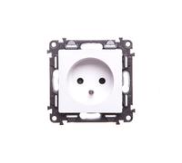 Enchufe individual con/u 2P+Z con cubiertas VALENA LIFE 753180