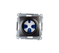 Enchufe individual DATA z/u 16A IP20 con Simon 54 DGD1.01/48