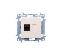 Enchufe individual para ordenador RJ45 cat.5e Simon 10 C51.01/41