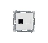 Enchufe individual para ordenador RJ45 cat.6 con Simon D61.01/11