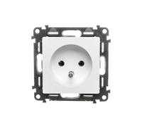 Enchufe individual VALENA LIFE con/u 2P+Z blanco 753181