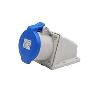 Enchufe industrial 32A de 3 hilos, instalación clara y oscura, TYP231, conector de aviación TYP281(Surface mounted socket TYPR6801)