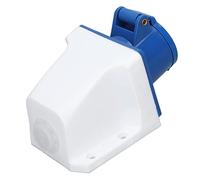 Enchufe Industrial de 3 Pines 16a / 32a Adaptador CEE Hembra de 3 Pines IP44 Enchufe Industrial a Prueba de Agua Utilizado en la Industria, Agricultura, Muelle, Caravana, Camping, Etc.(32A)