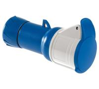Enchufe industrial portátil, 32A, 2p+E Mureva PKF32M423