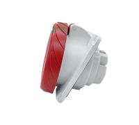 Enchufe industrial recto móvil PKX32M735 de cinco núcleos, 32 A, 380-415 V, 3P+N+E, IP67(Concealed italic socket)