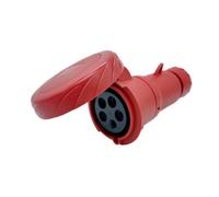 Enchufe industrial recto móvil PKX32M735 de cinco núcleos, 32 A, 380-415 V, 3P+N+E, IP67(Mobile socket)