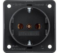 Enchufe Integro Flow SCHUKO negro mate 9418505