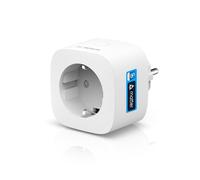 Enchufe inteligente compacto [+M] Bosch Smart Home, app controlable con función de ahorro de energía, uso flexible en sistema Bosch o en sistemas Matter de otros fabricantes