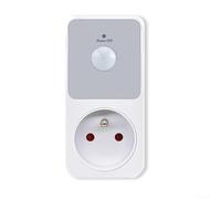 Enchufe inteligente con sensor de movimiento con rango de detección PIR de hasta 6 metros, tres modos personalizables, soporta cargas de alta potencia para un control eficiente de dispositivos