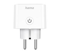 Toma de corriente Hama WLAN Smart, contador de electricidad, Matter, blanco,