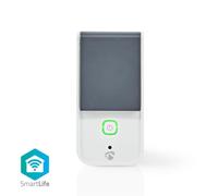 Enchufe inteligente Nedis WIFIPO120EWT Wi-Fi Interior Gris/Blanco IP44 Compatible Google Home y Alexa