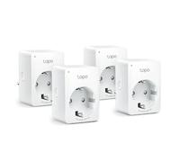 Enchufe Inteligente TP-Link Tapo P100 Wi-Fi 2.4GHz 2300W 10A Pack 4 Unidades