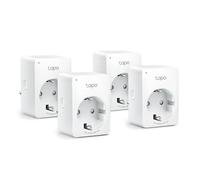 Enchufe Inteligente TP-Link Tapo P100 WiFi/Bluetooth Pack 4 Unidades 2300W Interior PC