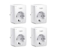 Enchufe inteligente TP-Link Tapo P110 Wi-Fi 16A 3680W Control por Voz 4 Pack