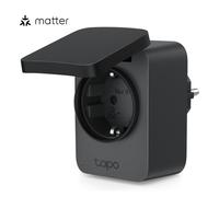 Enchufe Inteligente TP-Link Tapo P410M Wifi Control por Voz y Protección IP54