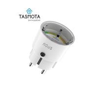 Enchufe Inteligente WiFi NOUS A1T 16A 3680W TASMOTA Preinstalado 1ud Blanco
