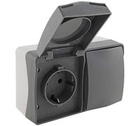 Interruptor y enchufe para habitación húmeda NUQUI