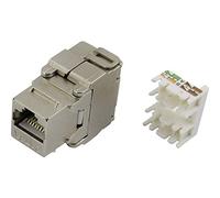 Enchufe modular hembra, sin herramientas TRU COMPONENTS 1425903 RJ45 Cat6 hembra, recto metal 1 pc(s)