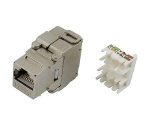 Enchufe modular hembra, sin herramientas TRU COMPONENTS 1425903 RJ45 Cat6 hembra, recto metal 1 pc(s)