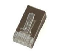 Enchufe Modular MicroConnect MP8P8C blindado, 50 Piezas en una Bolsa, KON504-50